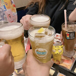 Sekaino Yamachan - ビアボールレモン528円で、乾杯！