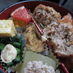 松浪 - メンチ入りお弁当
