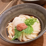 うどん屋 きすけ - 梅おろしぶっかけ　950円（税込）