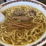 仙台中華そば 銘店嘉一 - 中華そば大盛り。