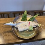 お食事処 あさのは - カマス塩焼き