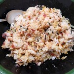 北大生協の食堂 中央食堂 - 混ぜ合わせると、こんな感じで。