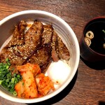 Shoutaian Daina - A5ランク黒毛和牛の焼肉丼　　1400円
