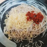 ゆで太郎 もつ次郎 - 冷そば