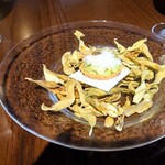 Re：Journal - 枝豆とペコリーノロマーノに、燻製オリーブオイルがよく合う