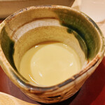 Fudoumae Sushi Iwasawa - とうもろこしの茶碗蒸し