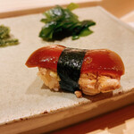 不動前 すし 岩澤 - あん肝の握り