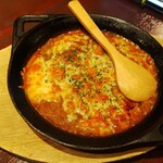 Kuturogi Dainingu Toriaezu Gohei - チーズの玄米カレーリゾット