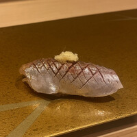 横浜 鮨 ふくじゅ - ⑦長崎県産 釣りアジ