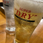 h Shichirin Yakiniku An An - ビールと氷