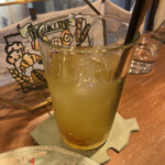 cafe Cwtch - ＊ ゆずはちみつ煎茶　ICE　550円