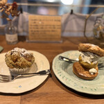 cafe Cwtch - 窓際の可愛いお席でした。