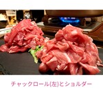 ラムしゃぶ・火鍋 ラムグチカズヤ - お肉