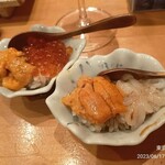 Sushi Hiroba - ミニうに白えび丼