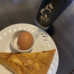 珈琲屋らんぷ - モーニング、シナモントーストとゆで卵 無料