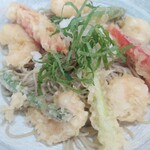 志波田 - アスパラの天婦羅、パプリカ、カボチャなどのお野菜の天婦羅が美味しい〜❤
