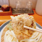 手打ちうどん 上を向いて - 