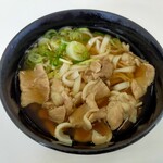 松栄フルーツセンター - 肉うどん（450円）