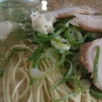 江ちゃんラーメン - ニンニク1個クラッシュ♪