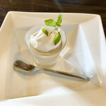 ピッツエリアバール　CACTUS　D'ORO - ほうじ茶パンナコッタ