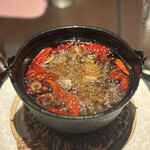 Chuugoku Shisen Shuka Manzan - ⑧館山産黒鯛　唐辛子油煮　マッシュルーム