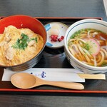 和食 三宝 - ミニ丼とうどんのセット