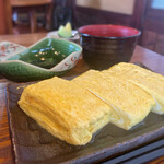 狸穴 Cafe - だし巻き玉子朝食（期間限定）