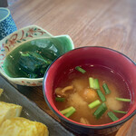 狸穴 Cafe - だし巻き玉子朝食（期間限定）