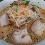 喜多方ラーメン 坂内 - 2011/12/21 焦がしごまみそラーメン