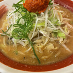 越後秘蔵麺　無尽蔵 - 野菜もたくさん食べる事ができます