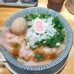 麺家 たけ田 - 味玉焼きあご背脂醤油（限定）
