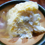 しまや 庵 - しらすと鱧の身入り卵豆腐