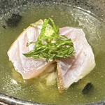 赤坂 鮨大谷 - 縞鯵糠漬け茶漬け