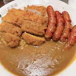 カレーハウス ＣｏＣｏ壱番屋 - 手仕込みヒレカツカレー　ソーセージトッピング