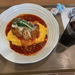 おむらいす亭 - チキンとイタリアントマトソースオムライス
