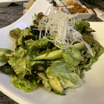 川崎名物 炭火焼肉 食道園 - チョレギサラダ