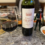 川崎名物 炭火焼肉 食道園 - Marqui de Chasseと言うフランスのテーブルワインでした