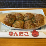 ゆんたこ - たこ焼き（和風だし）　540円