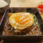 前田食堂 - エッグハンバーグ 1620円 テリヤキマヨソース