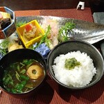Soui Washoku Nomura - 白御飯、だし（山形名物）、汁