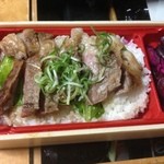 ミートショップ ヒロ - サーロインステーキ弁当1000円