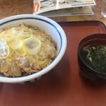 山田うどん - かき揚げ丼（530円）