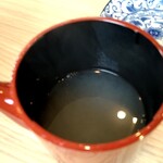 手打ちそば すみれ - 蕎麦湯