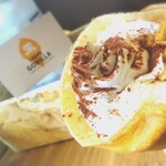 スイーツゴリラ - バナナティラミス(￥620)。食べごたえバッチシ！