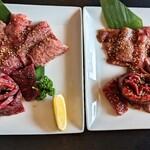 炭火焼肉 キンザン - カルビ＆ロース