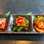 炭火焼肉 キンザン - キムチ盛り