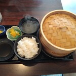北海道ミートマーケット - ジャンボ焼売定食