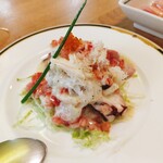 洋膳酒房 ひげ - 海鮮サラダ