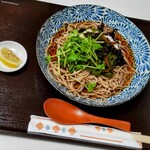 江戸蕎麦 一輪草 - 春のぶっかけ蕎麦