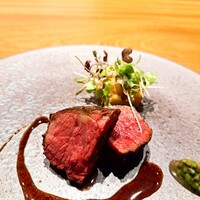 PRIMO PASSO - ⚫十勝ハーブ牛 葉山葵  トウモロコシのかき揚げ
